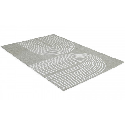 Opale Curzo grå - maskinvävd matta