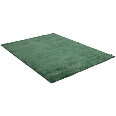 Nepali dark green - handknuten matta