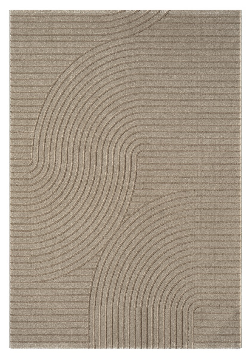 Bella Spin Mörkbeige 200x290 cm Wiltonmatta