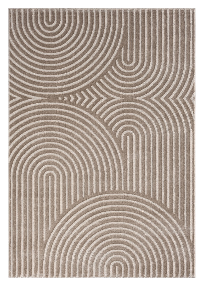 Bella Zen Mörkbeige 200x290 cm