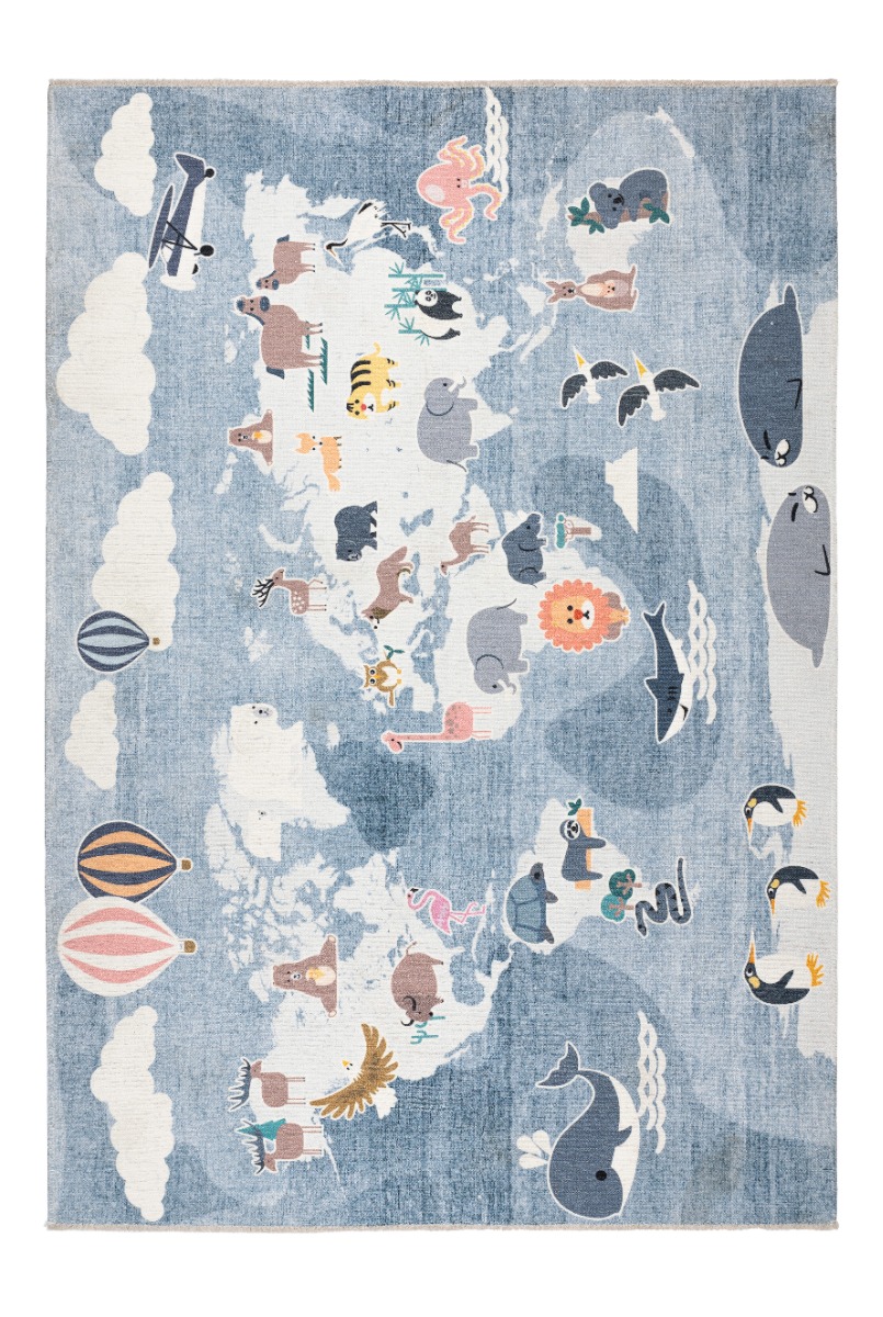 Gwendolen 120x170 cm Blå