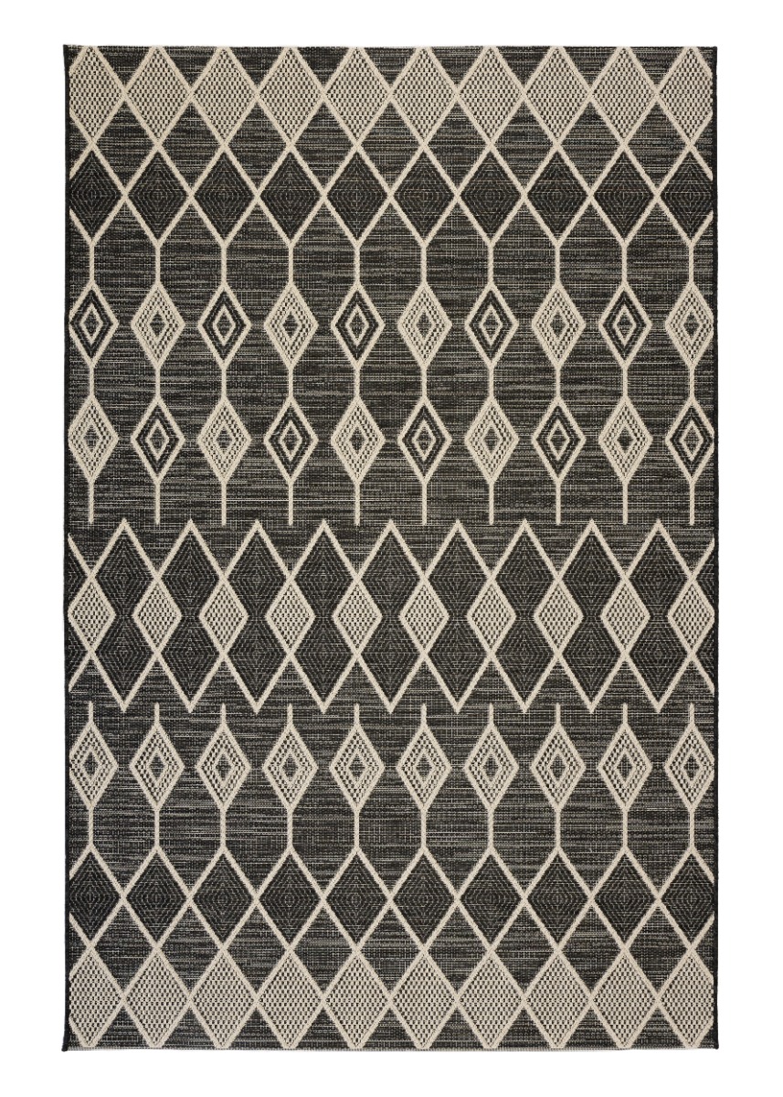 Saltskog Antracit Inom- & utomhusmatta 160x230 cm