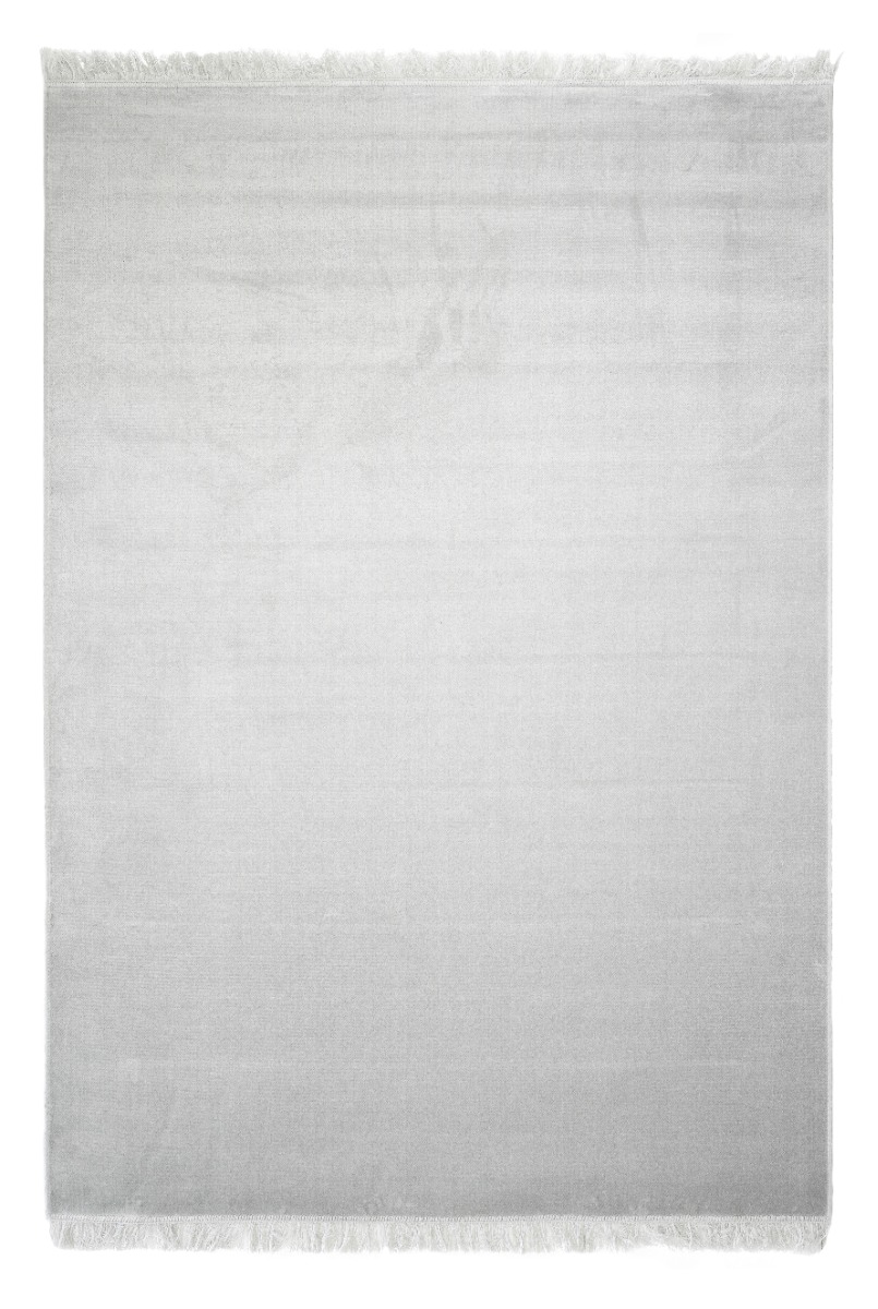 Monti Ljusgrå 160x230 cm Viskosmatta