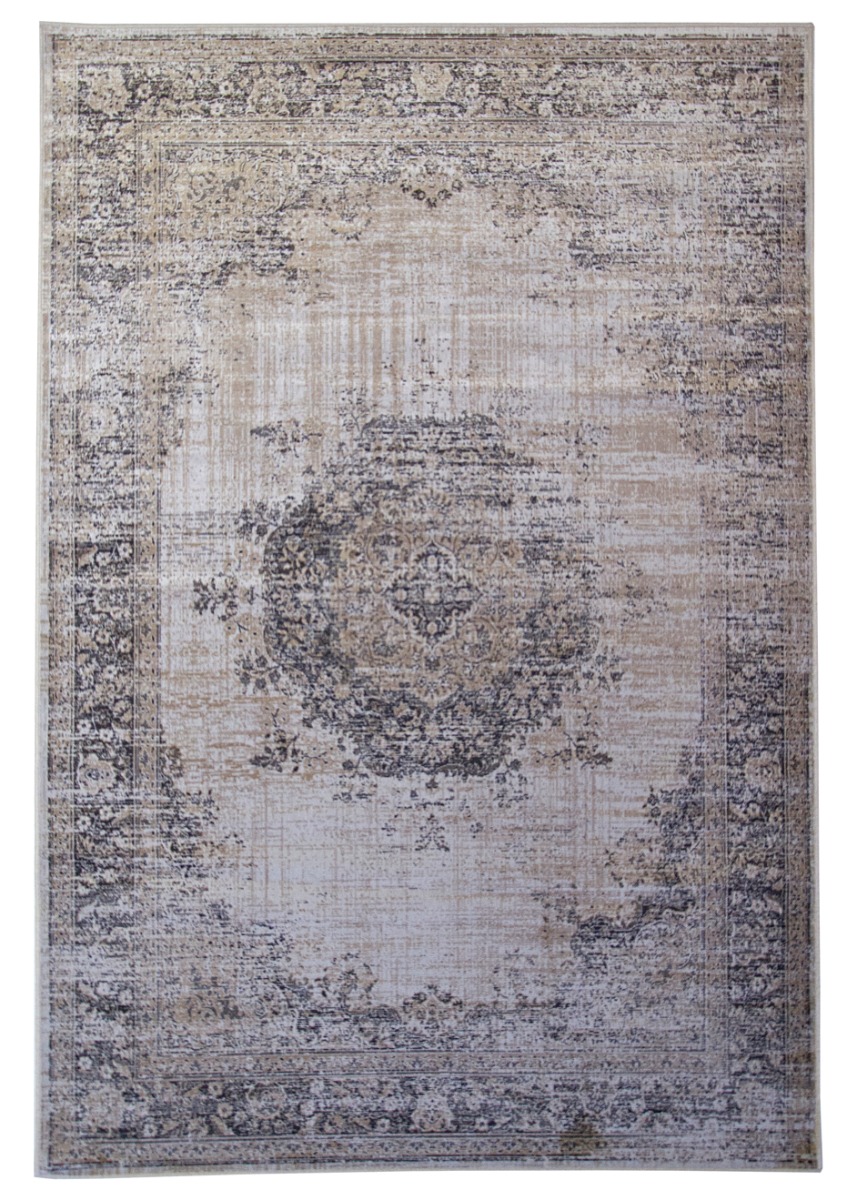 Cato Grå 133x190 cm Viskosmatta