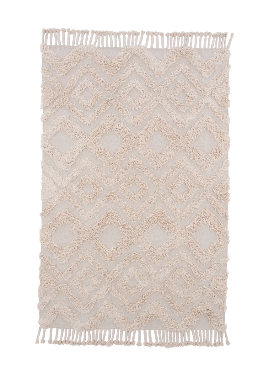 Rio Beige 200x300 cm Bomullsmatta
