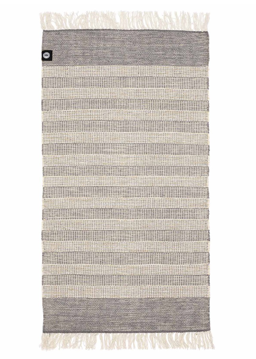Morgan Grå 75x270 cm Bomullsmatta