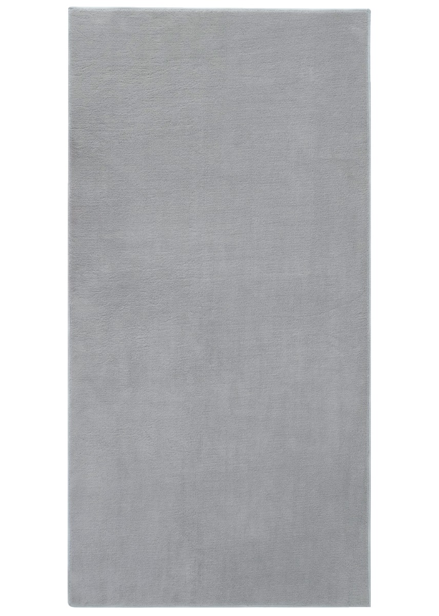 Comfy Silver 80x250 cm Tvättbar Ryamatta