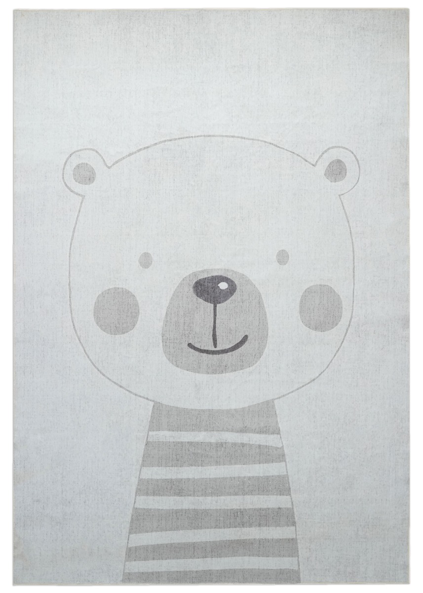 Zappy Bear Kräm 120x170 cm Barnmatta