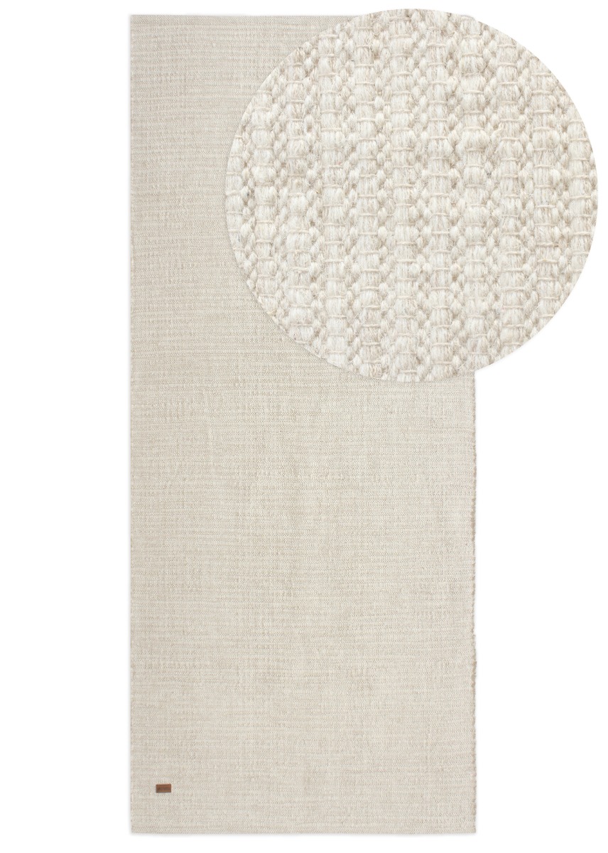 Molly Offwhite 75x150 cm Ullmatta