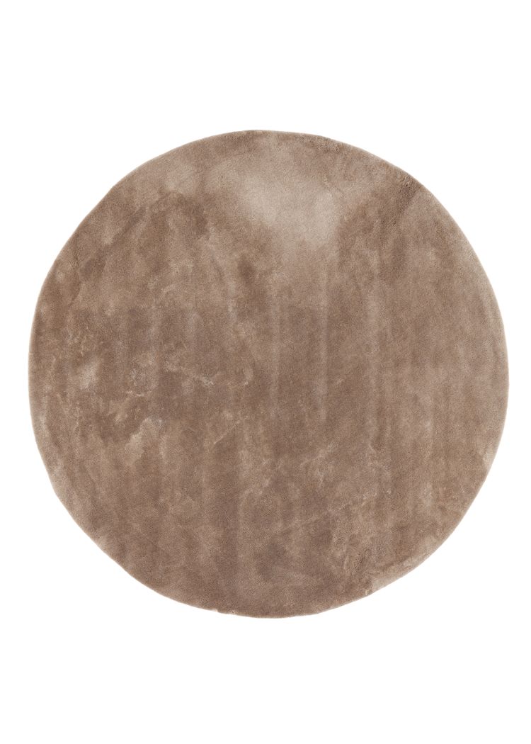 Haki Beige Rund 200 cm Ryamatta