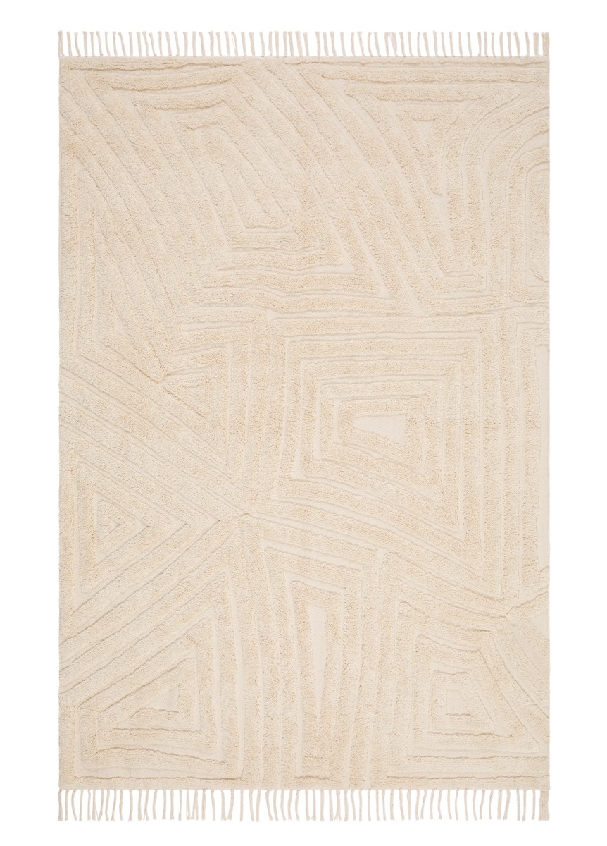 Juno Haze Kräm 200x300 cm Bomullsmatta