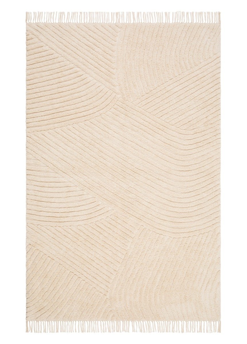 Juno Dune Kräm 200x300 cm Bomullsmatta