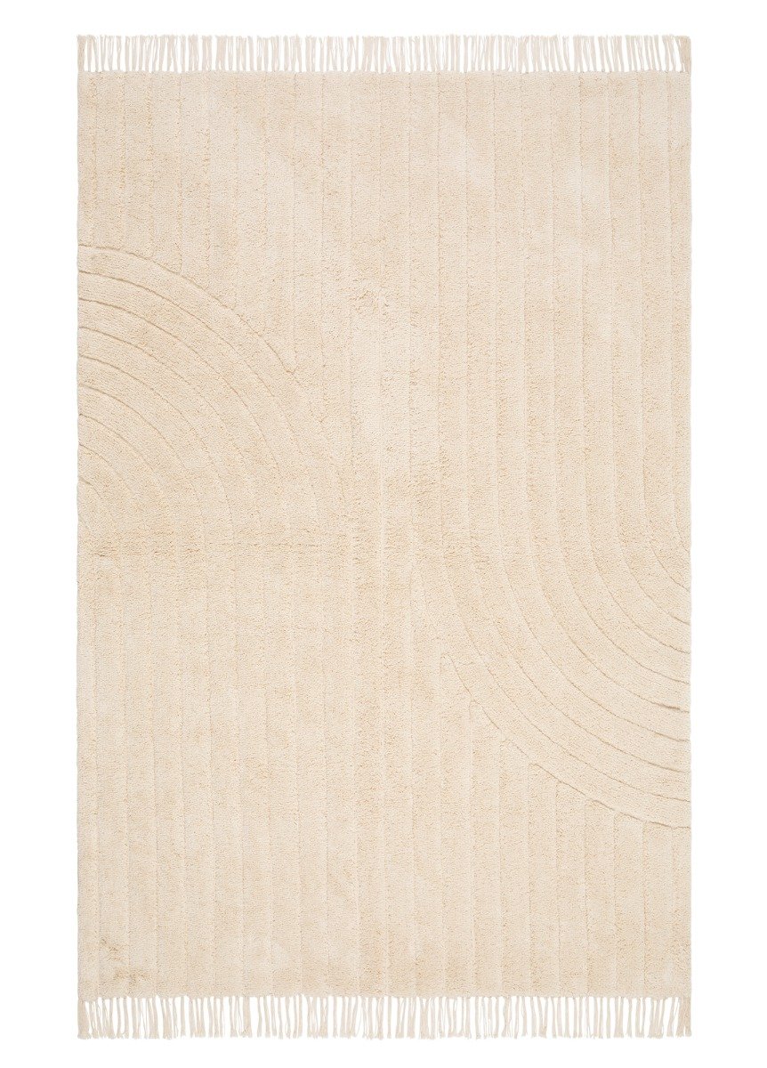 Juno Fold Kräm 200x300 cm Bomullsmatta