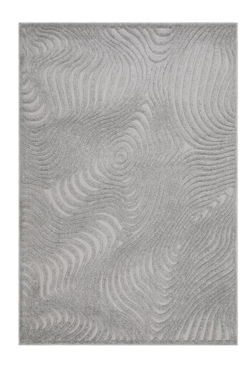 Yoko Fade Grå 200x290 cm Inom- och Utomhusmatta