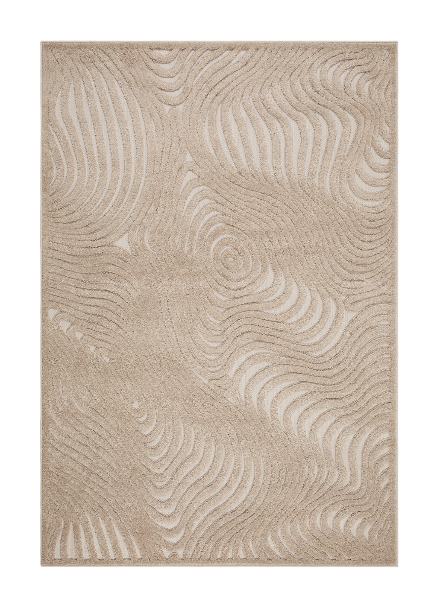 Yoko Fade Linne 240x340 cm Inom- och Utomhusmatta
