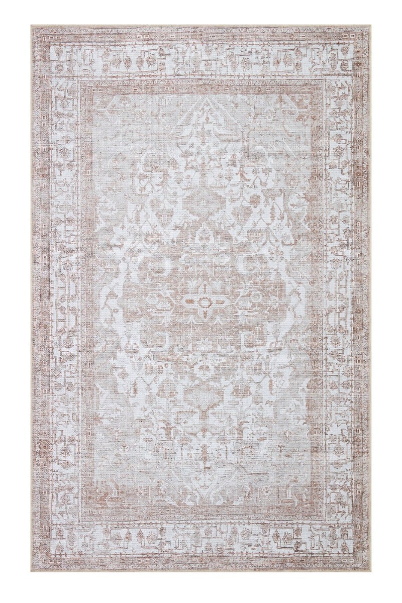 Ardalan Elbira Natur 240x340 cm Tvättbar Bomullsmatta