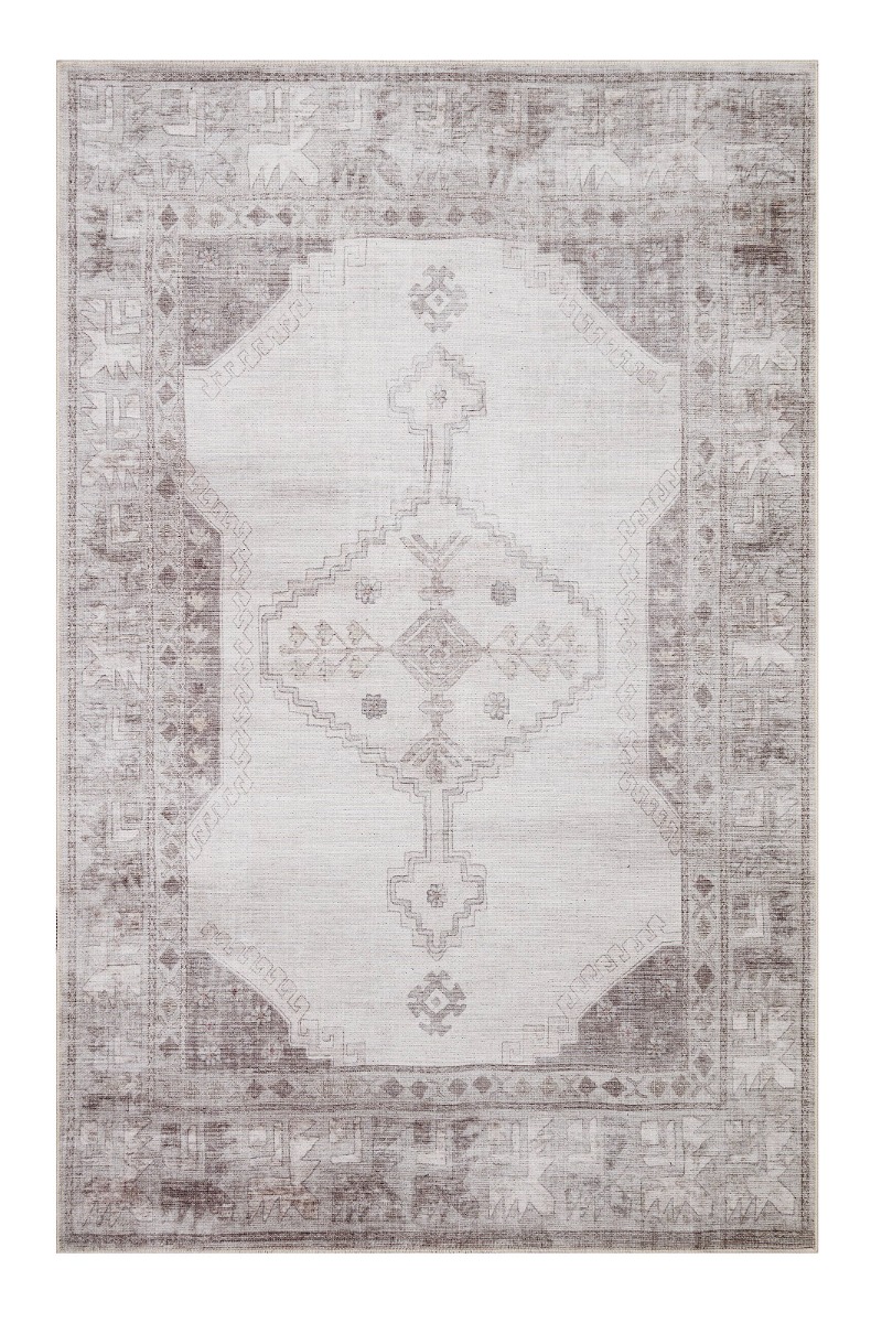 Verdun Lierre Creme 280x380 cm Tvättbar Bomullsmatta
