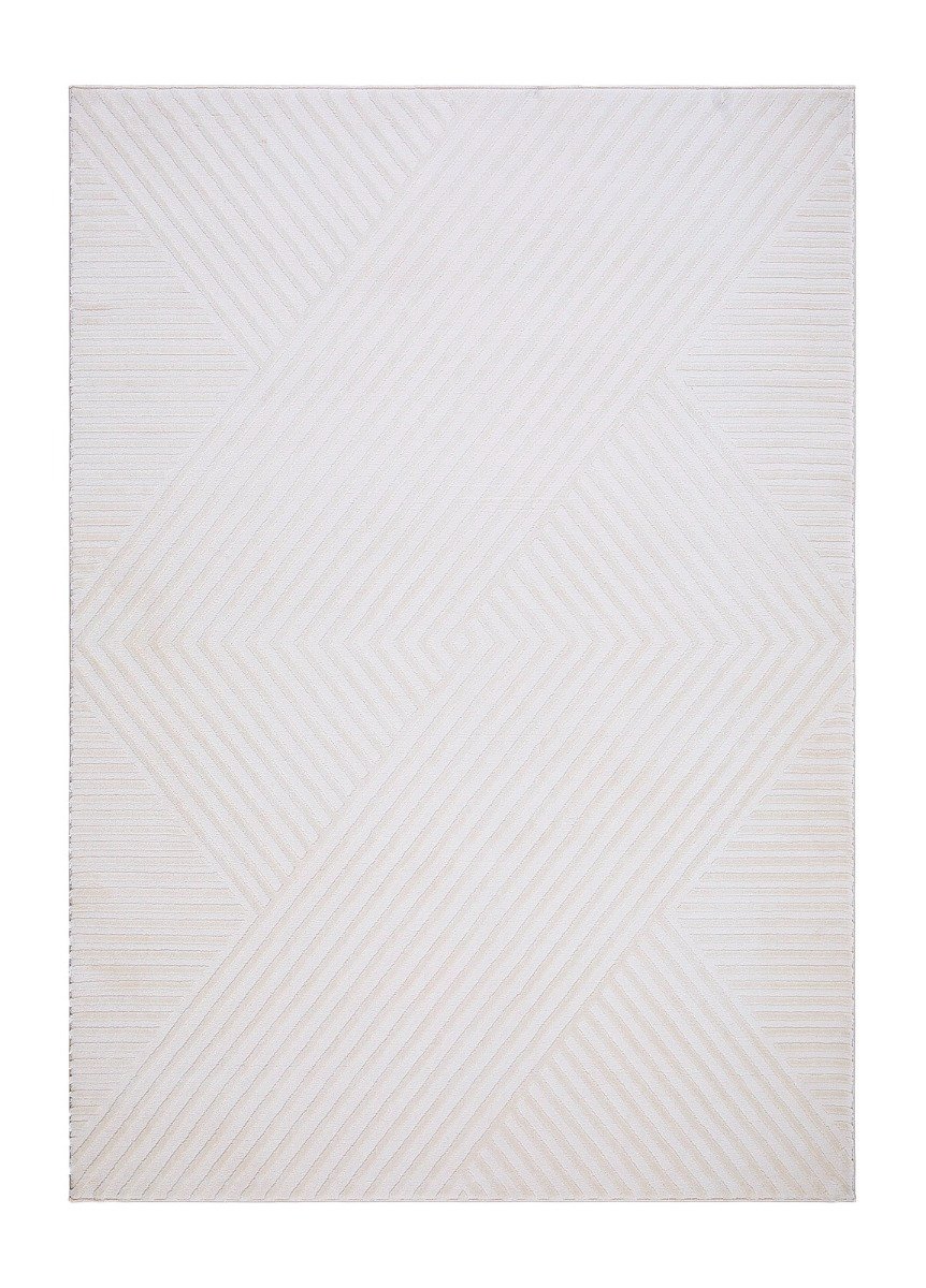 Elaro Striara Creme 200X290 cm Modern Matta