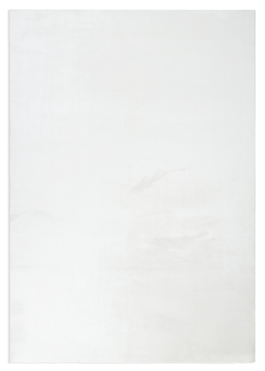 Glossy Offwhite 140x200 cm Mjuk Päls-look Matta