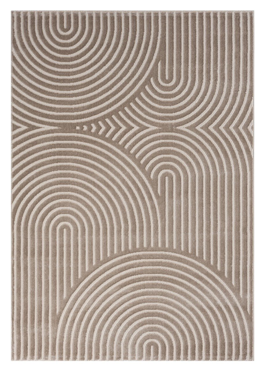 Bella Zen Mörkbeige 200x290 cm
