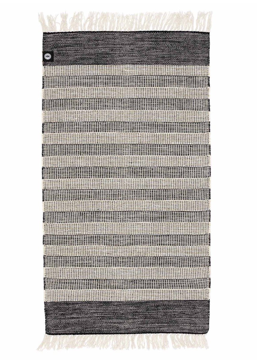 Morgan Antracit 75x270 cm Bomullsmatta