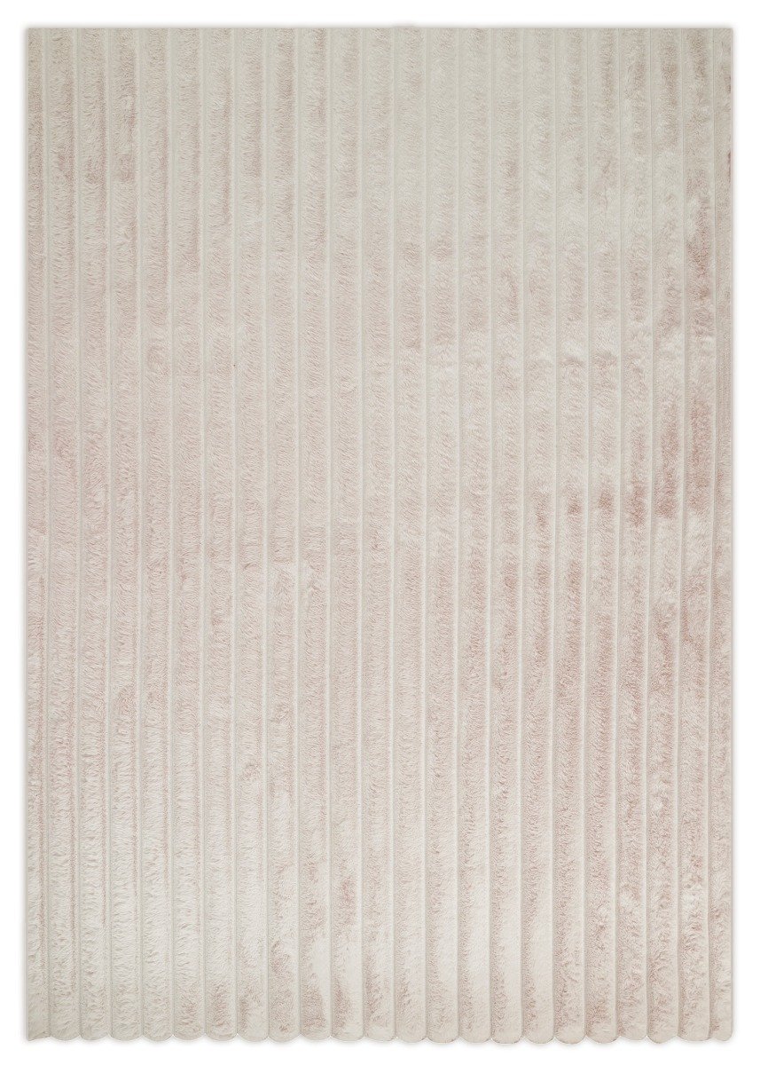 Rabbit Stripe Ljusbeige 160x230 cm Pälsmatta