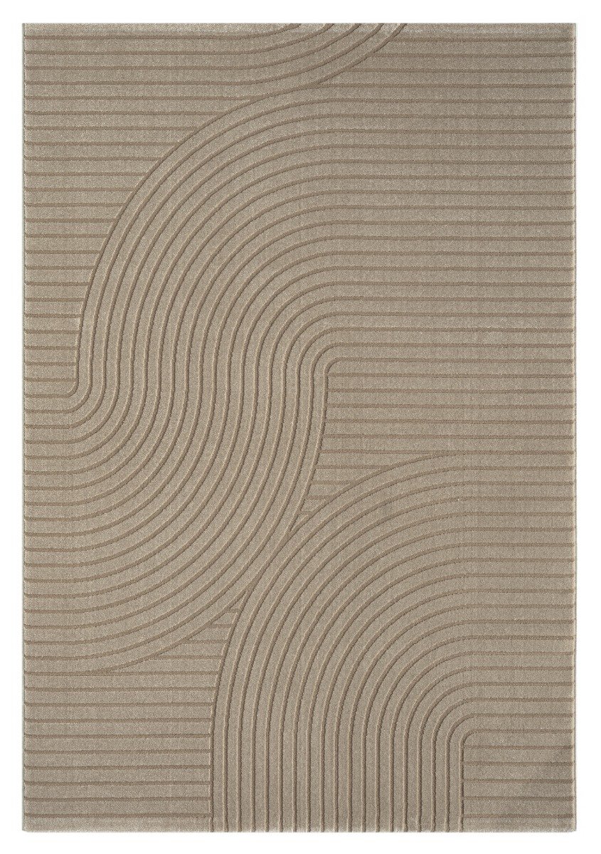 Bella Spin Mörkbeige 200x290 cm Wiltonmatta