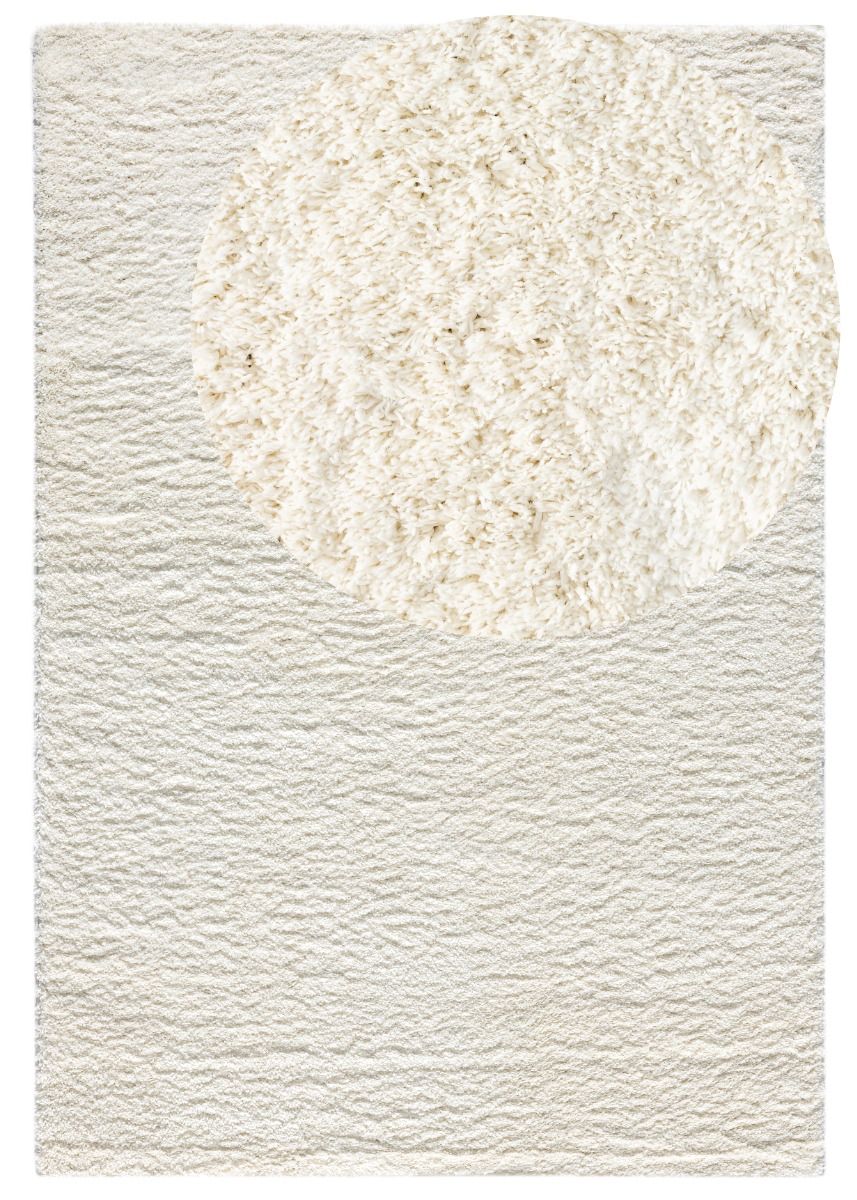 Softy Offwhite 160x230 cm Mjuk Ryamatta