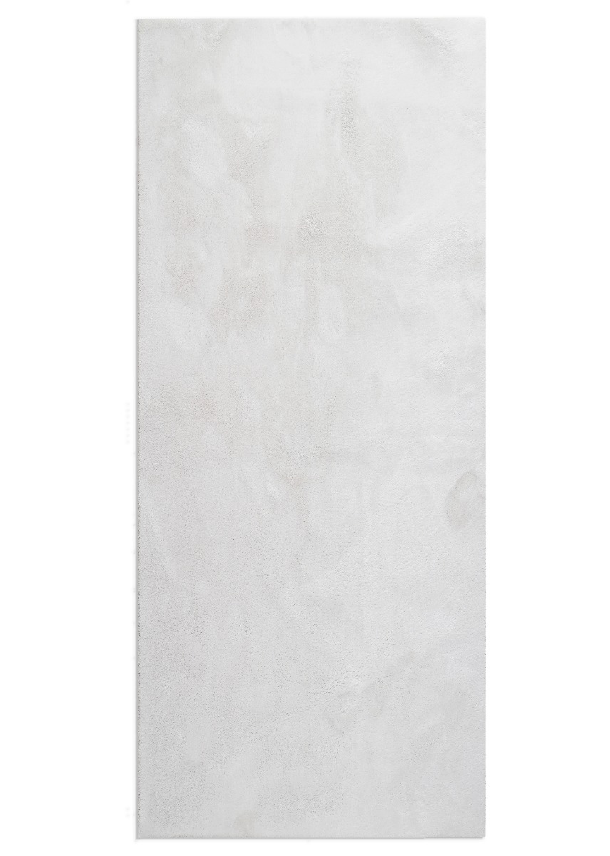 Fluffy Offwhite 80x150 cm Tvättbar Mjuk Ryamatta
