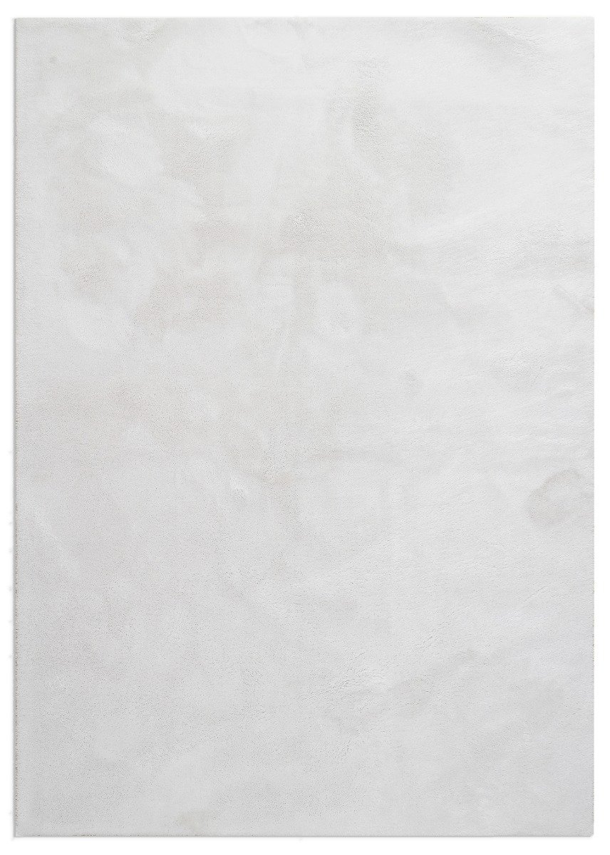Fluffy Offwhite 240x340 cm Tvättbar Mjuk Ryamatta