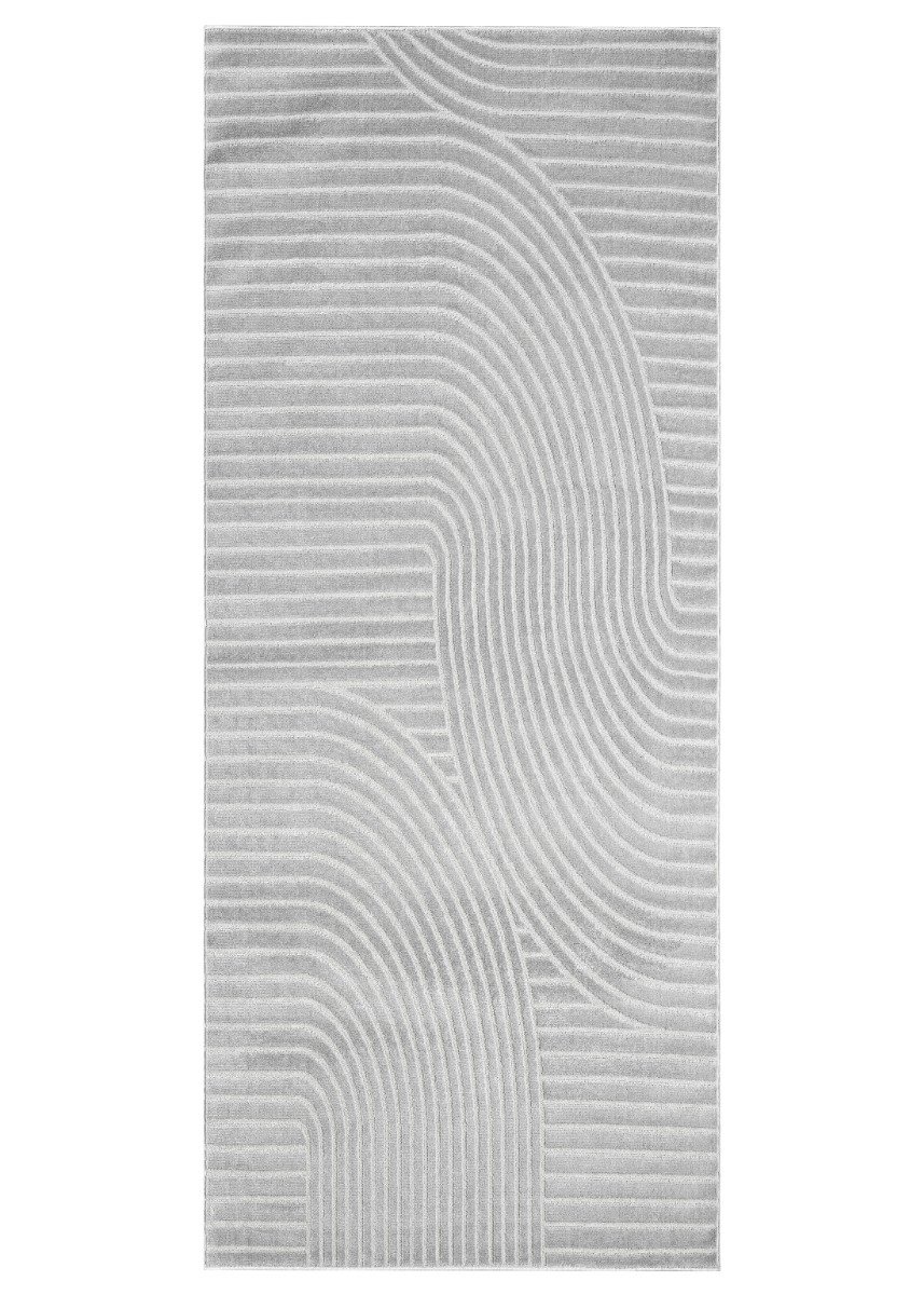 Bella Spin Grå 80x150 cm Wiltonmatta