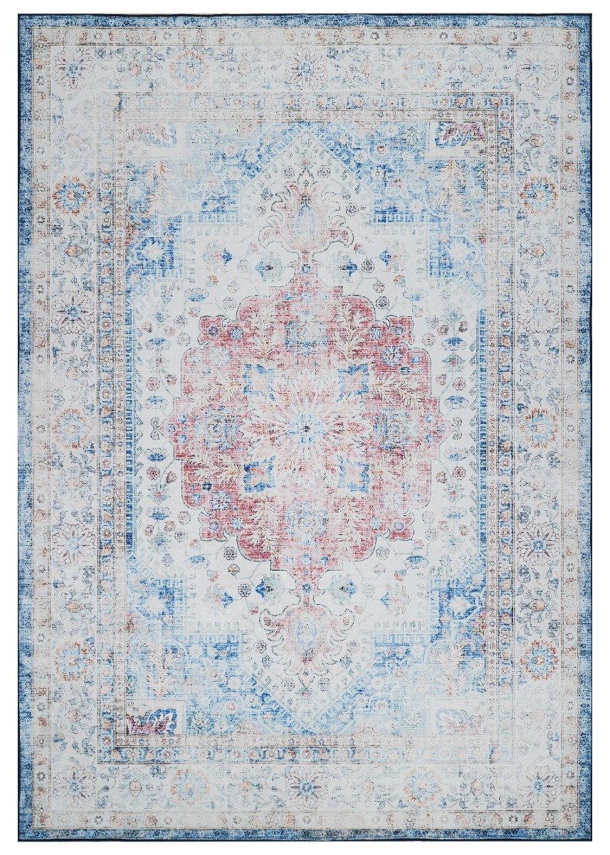 Noel Ocean Multi 200x290 cm Tvättbar Wiltonmatta