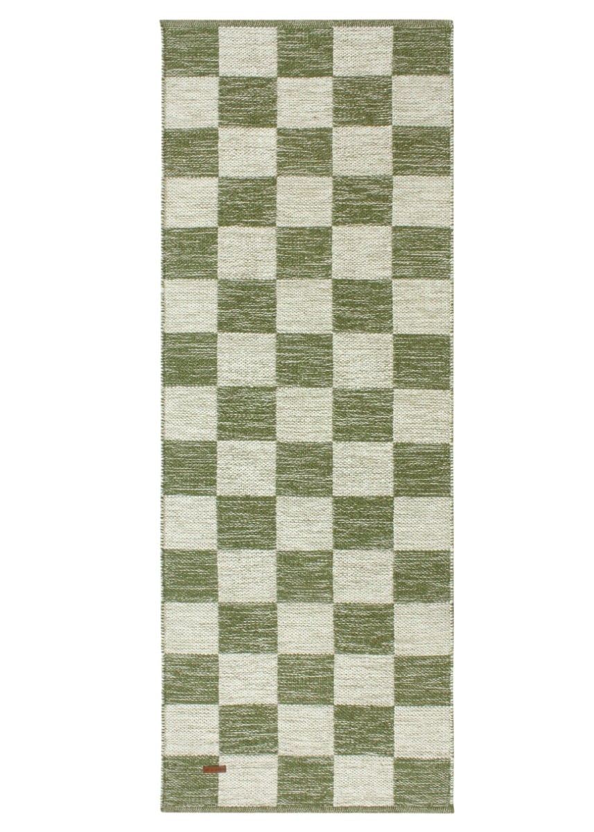 Webster Grön 75x230 cm Ullmatta