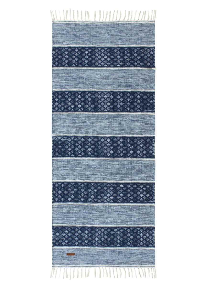 Loke Blå 75x150 cm Trasmatta