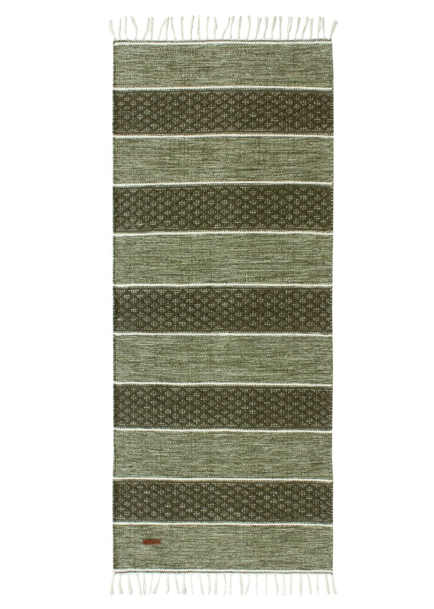 Loke Grön 75x150 cm Trasmatta