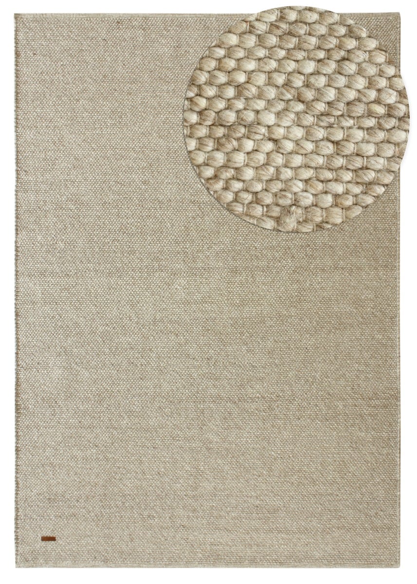 Elsa Beige 160x230 cm Ullmatta
