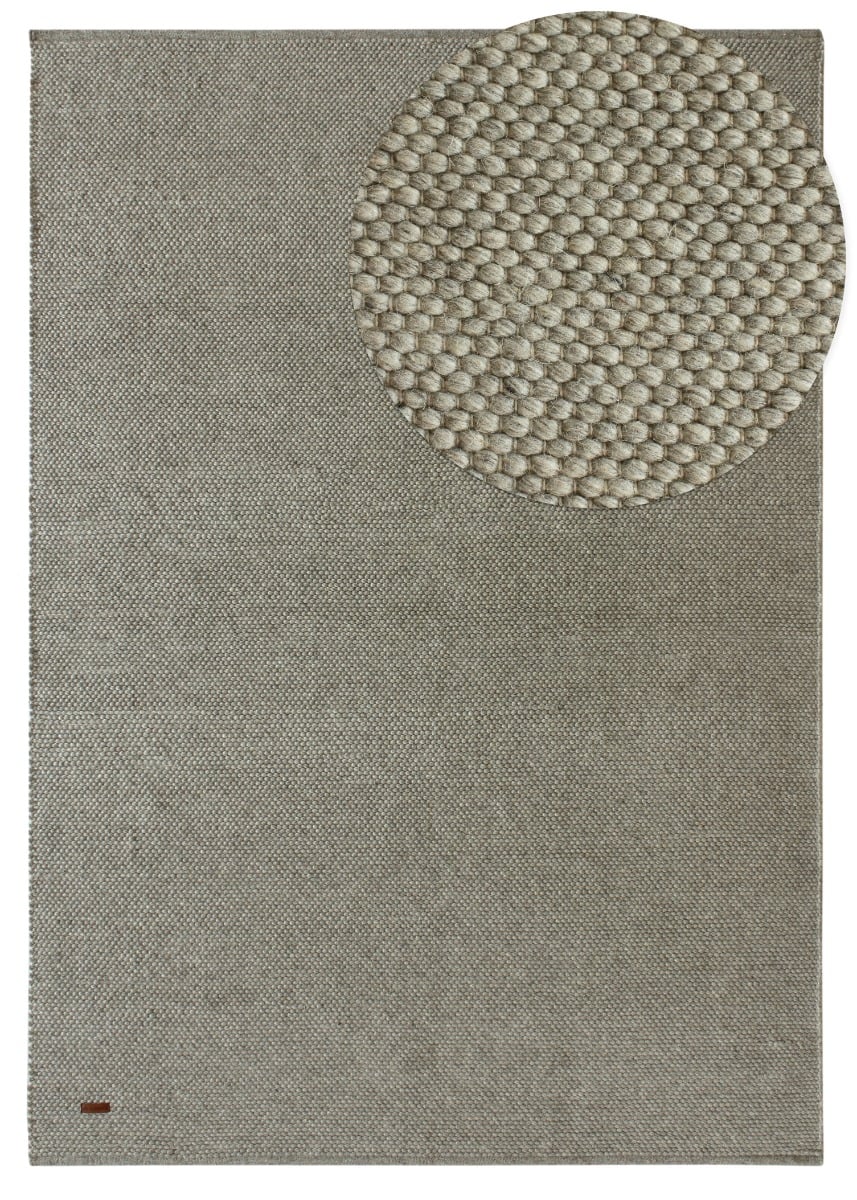 Elsa Grå 240x340 cm Ullmatta