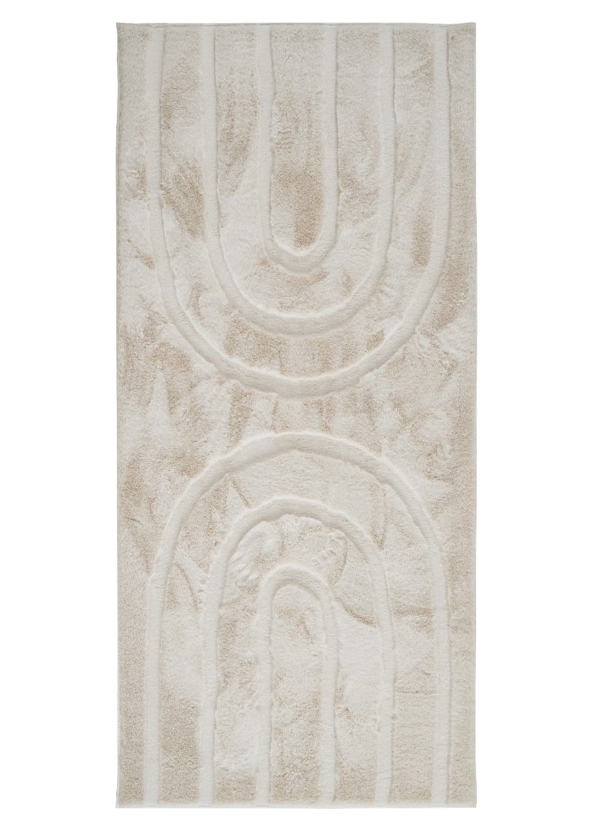 Rabbit Zen Ljusbeige 80x150 cm Pälsmatta