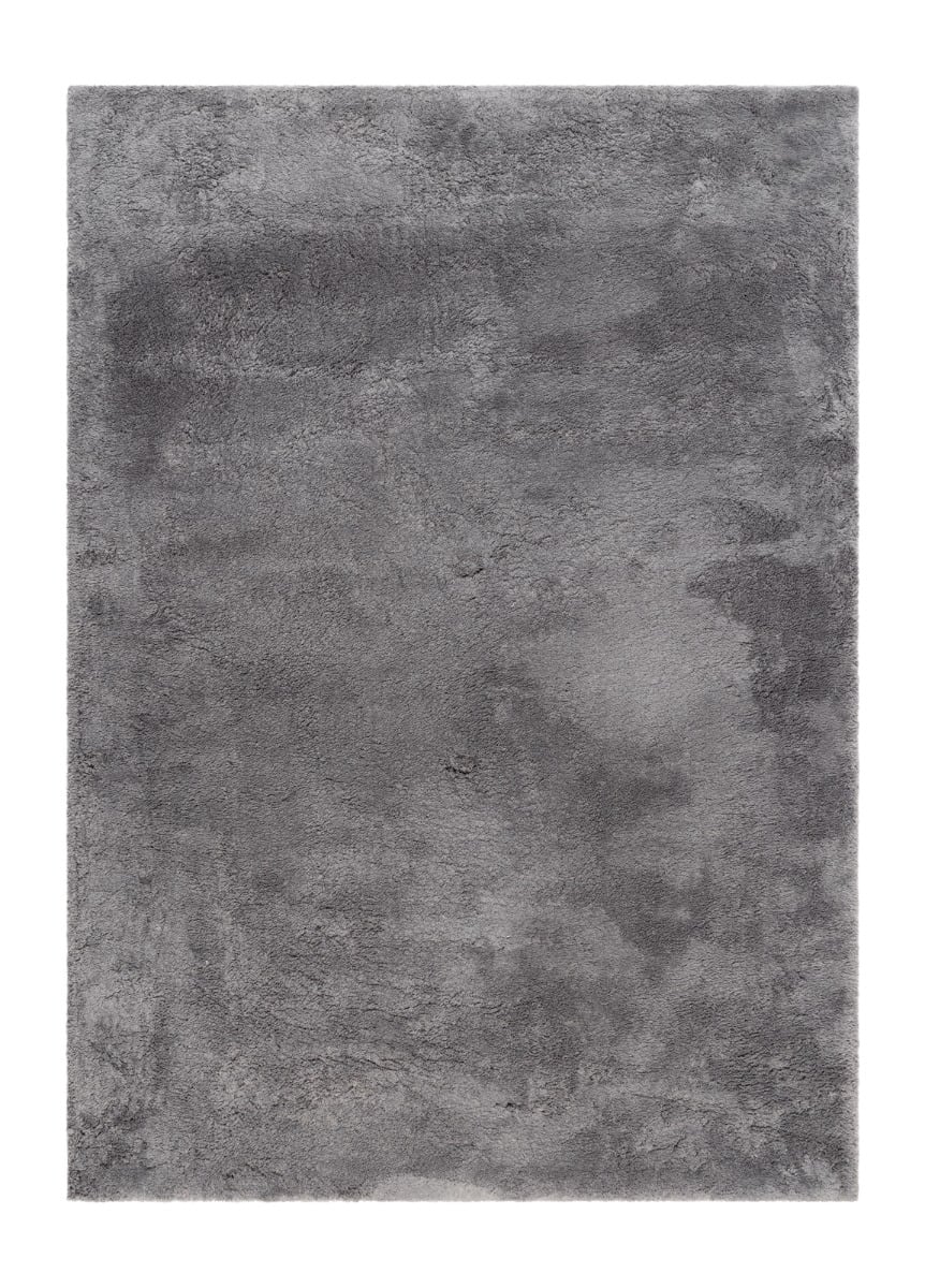 Lucid Grå 160x230 cm Mjuk Ryamatta