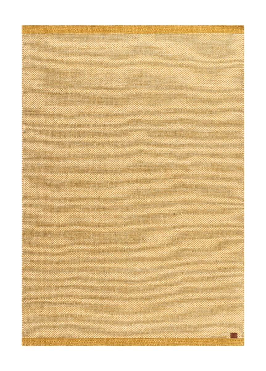 Ljusdal Ockragul 240x340 cm Ullmatta