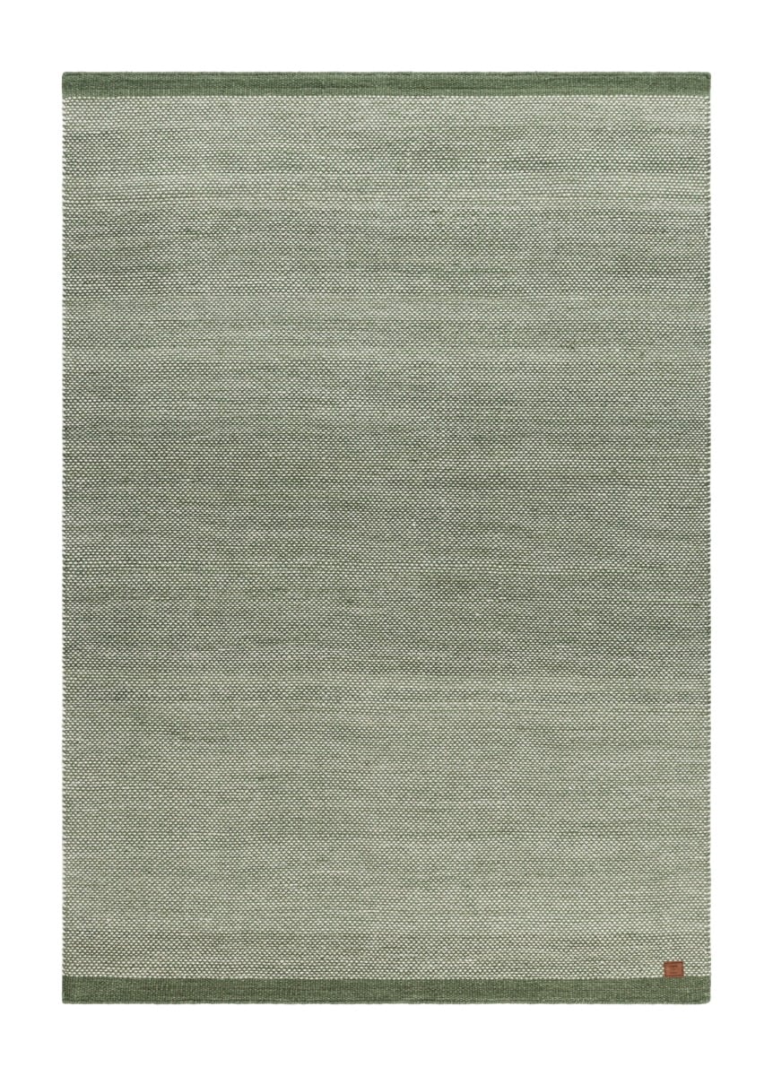 Ljusdal Smaragdgrön 200x300 cm Ullmatta