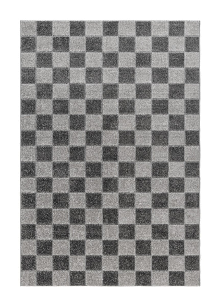 Santos Karo Grafit 240x340 cm Inom- och Utomhusmatta
