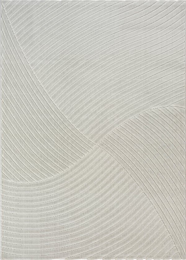 Leal Brush Grå 200x290 cm Inom- och Utomhusmatta