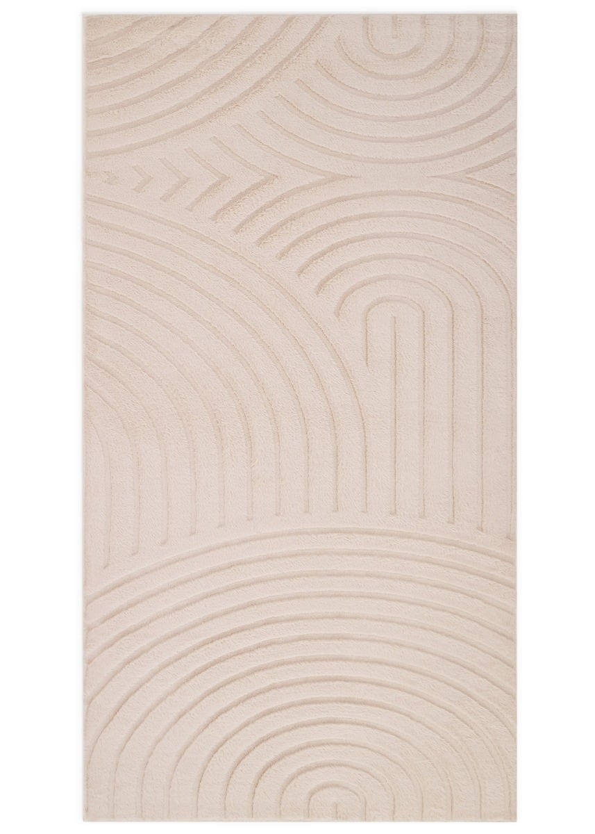 Rabbit Bene Ljusbeige 80x150 cm Pälsmatta