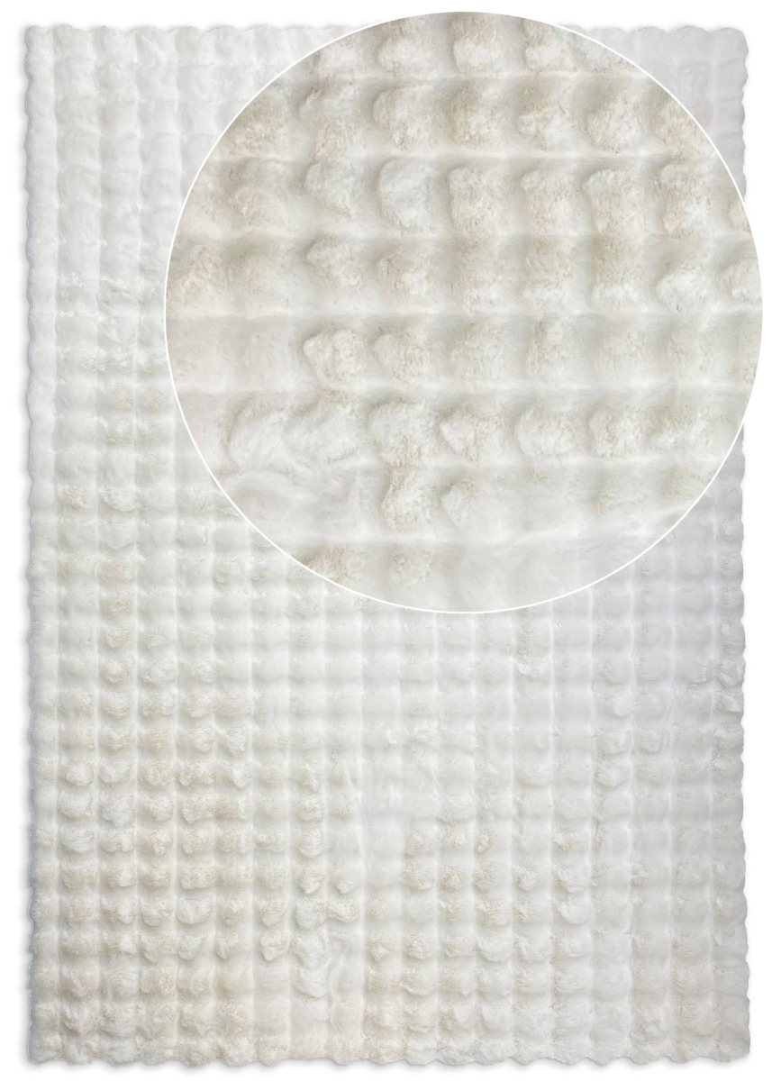 Rabbit Bubble Offwhite 160x230 cm Pälsmatta