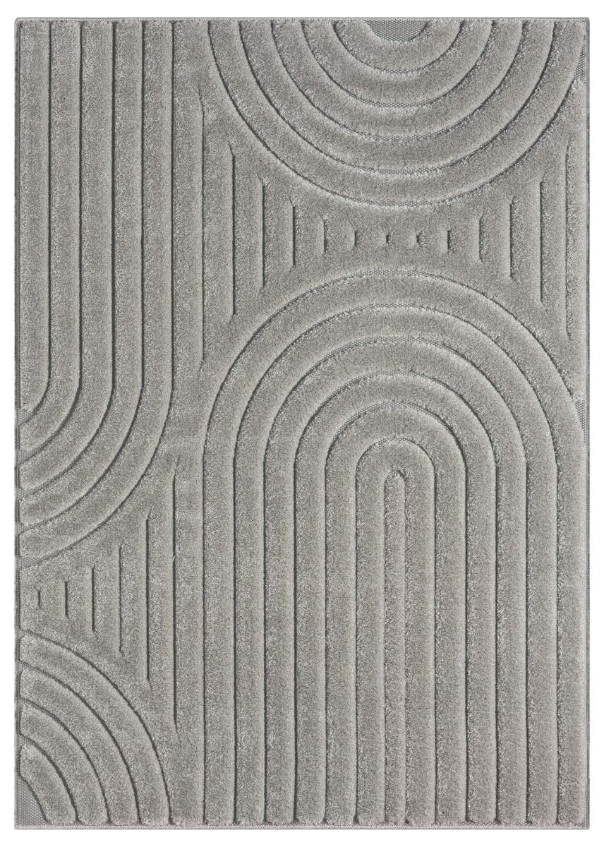 Steam Heat Grå 160x220 cm Ryamatta