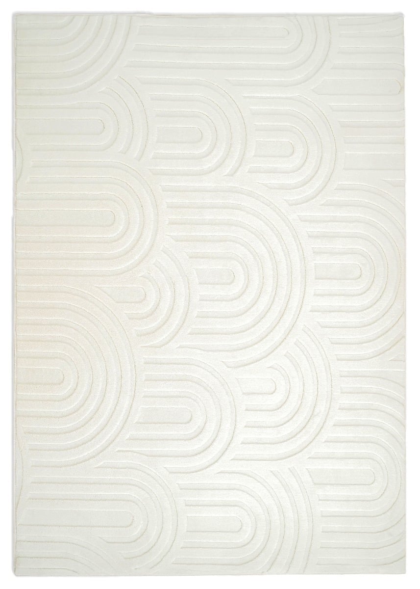 Fuzzy Soma Offwhite 240x340 cm Tvättbar Mjuk Ryamatta