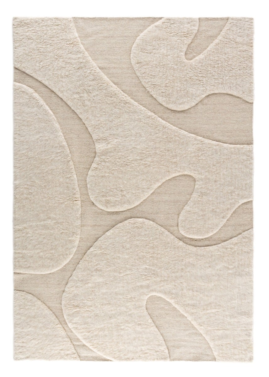 Koma Beige 160x230 cm Ullmatta