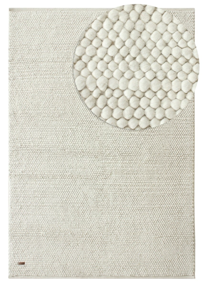 Maren Offwhite 200x290 cm Ullmatta