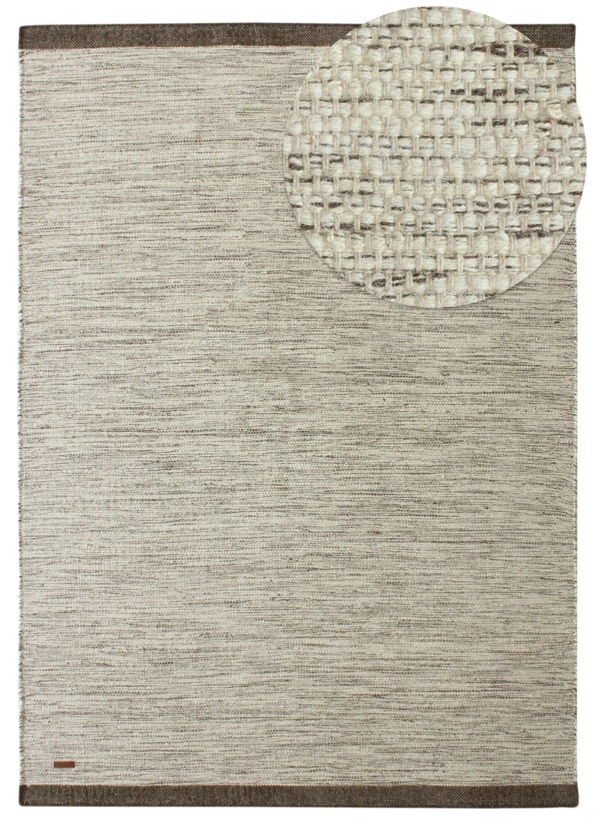 Norrsken Taupe 200x290 cm Ullmatta